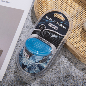 맞춤형 향기 35g 미니 젤 차량용 방향제 1.5% 향료 장시간 지속되는 냄새 제거제 - Product Image 1