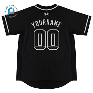 Tinh Khiết Trống Rắn Tùy Chỉnh Đội Logo Đầy Đủ Nút Xuống Bán Buôn Cổ Điển Thăng hoa In Bóng Chày Jersey Áo Sơ Mi Đồng Phục Mặc Câu Lạc Bộ - Product Image 5