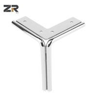 ZERUN moderne or Chrome noir industriel métal lit armoire et canapé pieds robuste pour la maison bureau utilisation directe usine vente