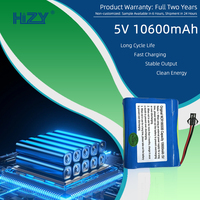 Pack de batteries au lithium 18650 5V 10600mAh Idéal pour les banques d'alimentation DIY et les projets