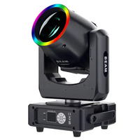 Lampu panggung disko Mini, lampu depan ponsel, lampu panggung disko Mini 7R 230W prisma Dmx512 Dj