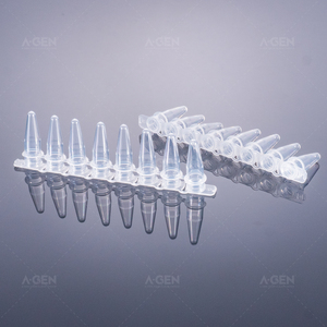 Bandes de Tubes PCR avec Volume de 0.2ml 8 Tubes bande transparente et sans DNAse - Product Image 2