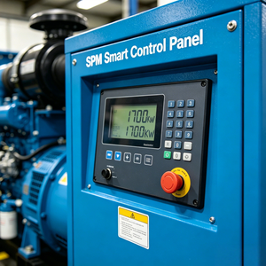 Generador Diésel de 1700kW, 50Hz, 415V, Silencioso, con ATS para Energía de Reserva en Centros de Datos, Certificado CE - Product Image 3