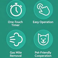 USMILEPET Otoscope vidéo numérique sans fil professionnel HD en acier inoxydable ABS pour chiens, chats et animaux de compagnie