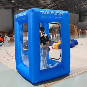 インフレータブルキャッシュキューブブースマネーグラブマシンインフレータブルマネーグラバーマシンエンターテインメント用ブロワー付き - Product Image 2