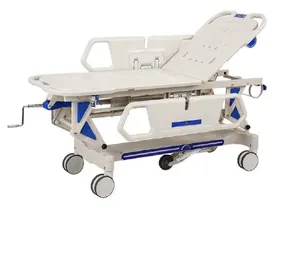 医院家具液压防抱死制动系统紧急运输担架拉杆床病人医疗