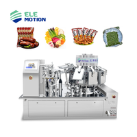 Machine à sceller sous vide automatique Elemotion pour aliments pour animaux de compagnie Noix Confiserie Sachets de poisson séché Remplissage pour conservation de stockage
