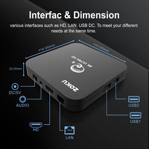 กล่องทีวีเครือข่ายแบบใหม่ข้ามพรมแดน <span class=keywords><strong>รุ่น</strong></span> S905L ระบบแอนดรอยด์ 160 4K พร้อมโปรเซสเซอร์ควอดคอร์ รองรับบลูทูธ 5.0 และมีอุปกรณ์ในตัว - Product Image 3