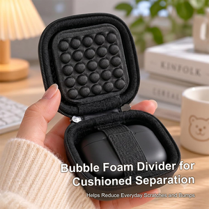 Estuche de Viaje Personalizado, Impermeable, Portátil, con Cierre, para Audífonos, Estuche Rígido de EVA para Guardar Audífonos, para Airpods - Product Image 2