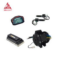 QSMotor 3000W 4500W (9600kW Peak) 72V 100KPH Nouveau V2 Mid Drive PMSM IPM Moteur Hall Capteur IP66 Étanche Powertrain Motos