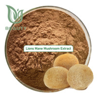 Poudre d'extrait de champignon crinière Lions 30% bêta-glucanes bio de qualité supérieure 1kg liquide de qualité alimentaire pour la santé du cerveau et le soutien immunitaire