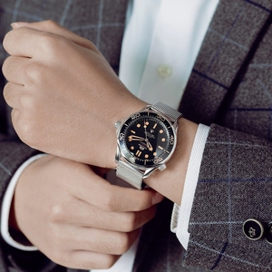 Relojes Automáticos de Marca PAULAREIS P para Hombre, Relojes Mecánicos de Cuerda Automática, Correa de Acero Inoxidable y Nailon, Reloj de Lujo para Hombre - Product Image 5
