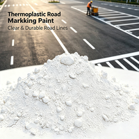 Revêtement de marquage routier thermofusible durable anti-fissuration à faible coût pour marquage de voies d'accès d'usine