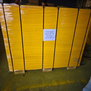 Paneles de madera contrachapada de 3 capas amarillos Premium para construcción de encofrado de hormigón - Product Image 4