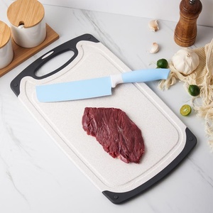 3 Piece Set <b>Plastic</b> Cutting Board Wheat Straw Accessories Gadgets Fruit Vegetable Chopping Slicing Kitchen Cutting Board - Product Image 3