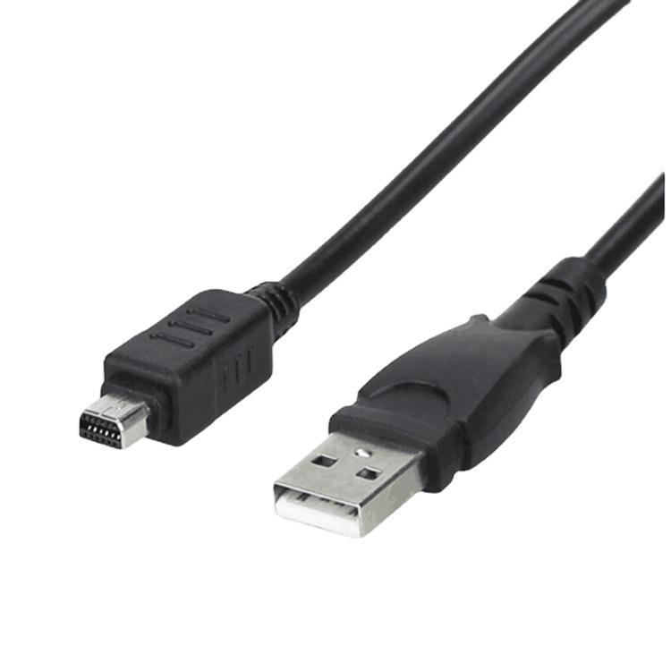 Manufacturer Direct Sales Suitable for Olympus Digital Camera USB Data Cable 12P U1200/U MIN/U MIN S