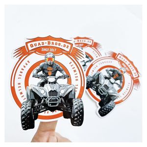 Bán Buôn Đa Màu Sắc Hình Dạng Thiết Kế Vinyl Tùy Chỉnh Dán Có Thể Tháo Rời Dán Máy Tính Xách Tay Dán Cho Trang Trí - Product Image 2