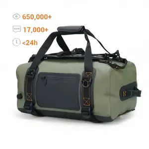 Factory Custom LOGO Large Waterproof Sports Travel Bags Unisex Outdoor Gym Duffle Bag
