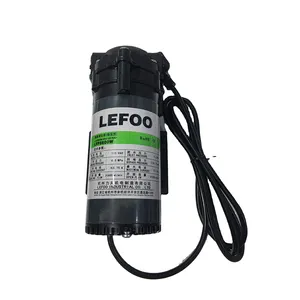 LEFOO 115V AC Bomba 600GPD Diaphragm Booster Water 0.2MPa Inlet Pressure RO AC Motor RO Water Pump