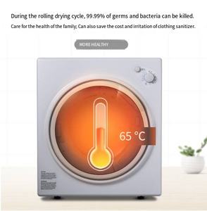 Machine à laver et sèche-<span class=keywords><strong>linge</strong></span> électrique murale D 6KG pour appareils électroménagers, tambour de séchage à chargement frontal avec rotation du tambour - Product Image 2