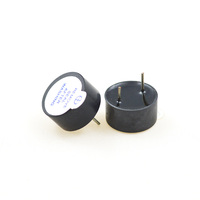 Buzzer piézoélectrique actif SWT 14 mm 5 V CC 4 kHz 80 dB, à montage traversant DIP avec CI intégré, pour avertissement sonore de marche arrière de voiture et d'accès aux portes