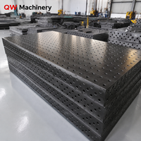 Table de soudage industrielle nitrurée, table de fixation 3D pour soudage à surface durcie à l'azote avec kits de serrage complets