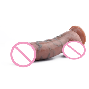 Consolador SXXY Súper Realista con Vello Púbico y Testículos para Vagina, Tapón Anal, Consolador Realista de Silicona, Juguetes Sexuales para Mujer - Product Image 4