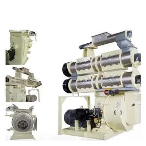 Complete Poultry Feed Mill Equipment Premix Feed Mill Plant Screw Extruder Floating Fish Feed Mill Machine