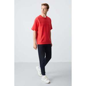 Ensemble de survêtement pour homme Fiesta en coton bleu marine, épais, doux, texturé, coupe ample, basique - 85261 - Fiesta/bleu marine - Product Image 1