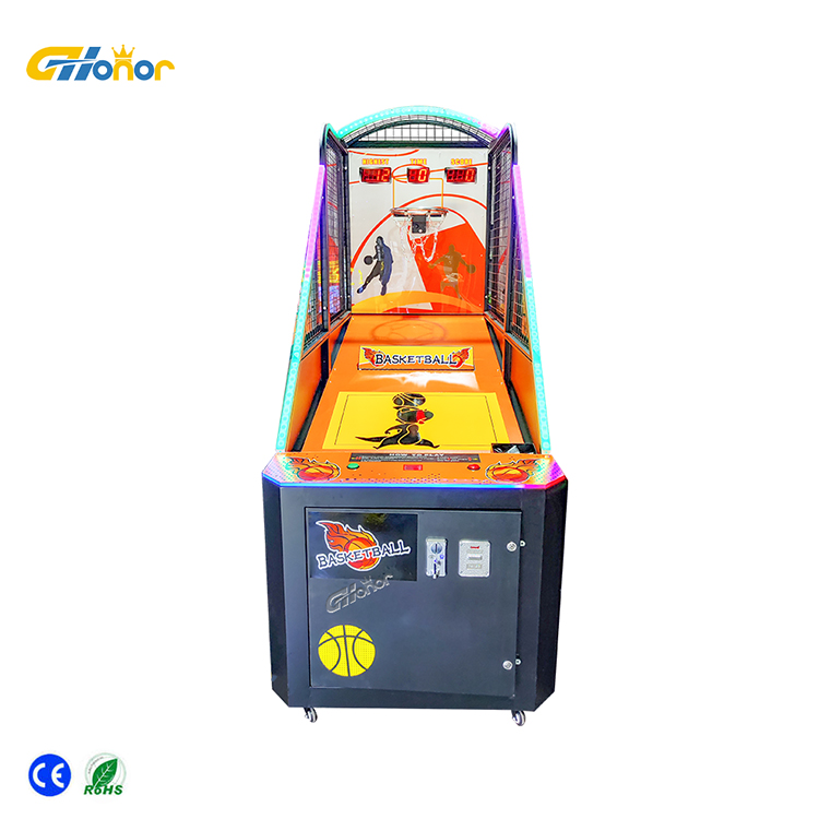 Hold Sale Coin Operated Basketball Shooting Machine Street Basketball Arcade Game Machine