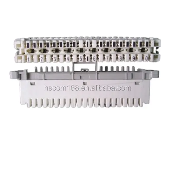 Module couronne LSA pour câble téléphonique RJ11, système de déconnexion et de connexion pour projet téléphonique, 2 pièces