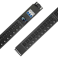 PDU Inteligente de Uso Industrial YESEEDER, 24 Tomas, Monitoreo Remoto, Control, Protección Contra Sobretensiones, Firewall, 400V 125A, IP Modbus SNMPv3