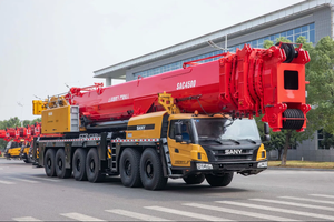 Sac4500s כל שטח נייד מנוף נייד 450 הרמה יכולת הרמה guindaste grue נייד מנוף עגורנים משאית כבד - Product Image 5