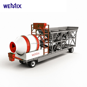 Machine mobile JZM1500 à béton prêt à l'emploi Machine à bétonner à tambour Machine à béton Ligne de production Équipement - Product Image 1