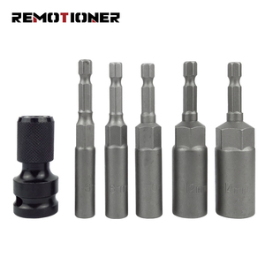 Adaptador de enchufe de llave de impacto multifunción, adaptador de manga de Llave de trinquete hexagonal de 1/2 pulgadas cuadradas a 1/4 pulgadas - Product Image 6