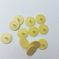 Marqueur de balle de golf rond plat en plastique, coloré, durable, imperméable, écologique, avec logo personnalisé, taille personnalisable pour accessoires de golf