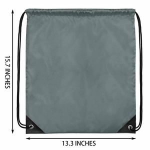 Sac à dos de voyage étanche à cordon de serrage, nouveau design, directement de l'usine, en polyester, pour la gym et le sport - Product Image 3