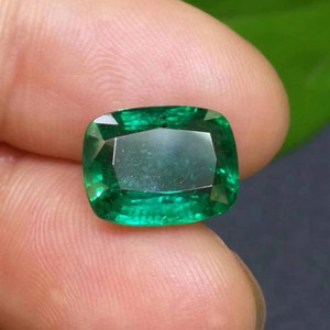 SGARIT-joyería de piedras preciosas grandes y preciosas de lujo, con precio al por mayor, Esmeralda natural verde vivo de 5.23ct - Product Image 3