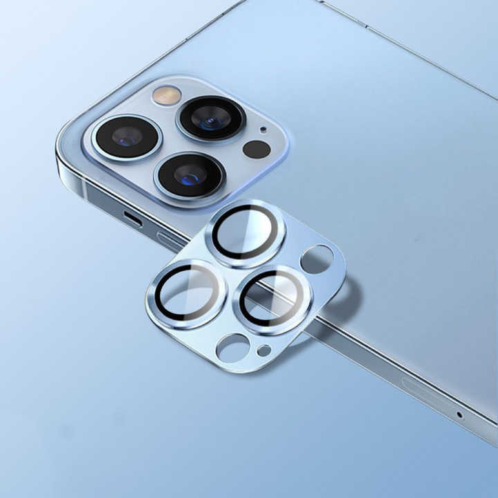 Lens Screen for IPHONE 14 Plus 12 11 Pro Max 12 Mini 3D Full Cover Alloy Metal Camera Lens Tempered Glass Protector Rings Film