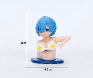 5CMマンガ置物チェストシェイキングカーデコレーションRe Zero <span class=keywords><strong>Rem</strong></span> Super Sonico 0NE PIECEナミボアハンコックセクシーガールPVCアニメフィギュア - Product Image 2