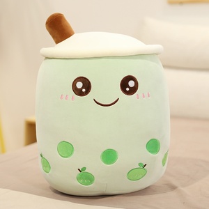 Haute qualité doux dessin animé bulle thé ours étreignant peluche oreiller 35cm 50cm 70cm Kawaii Boba lait thé tasse jouets en peluche - Product Image 6