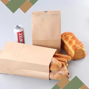 Sac d'emballage alimentaire jetable en carton kraft de luxe, personnalisable, résistant à l'huile, pour la vente en gros - Product Image 6