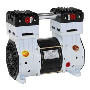Compressor de Ar Silencioso e Sem Óleo de 1HP, Bomba Portátil de Pistão 220V/380V, Componentes Principais do Motor e Tanque Refrigerado a Ar - Product Image 3