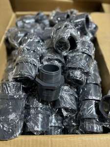 Pvc pn10 הפחתת צינור הברשה הולם איכות טובה 63 מ "מ x 32 מ" מ דבק צבע אדום - Product Image 6