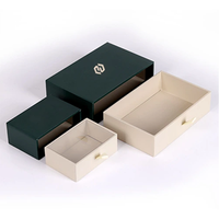 Scatola Regalo Magnetica di Lusso su Misura per Cosmetici, Design Rigido a Conchiglia con Fodera in Spugna, Coperchio Magnetico Nero per Gioielli