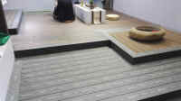 Planches de terrasse creuses en WPC, étanches, antidérapantes, imitation bois, parquet écologique, à emboîtement pour entrepôt