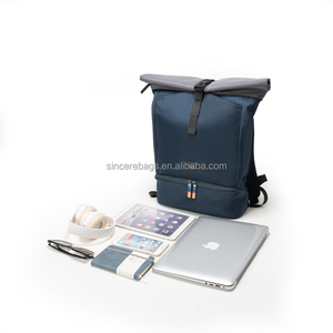 Unisex Fashion Waterproof <b>Laptop</b> <b>Backpack</b> with USB Nylon & Polyester Lining for Business Travel & School Use - Product Image 5