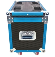 FlightCase 2in1 pour lavage LED 19x15W tête mobile RGBW lumière de scène DXM pour Halloween DJ Disco Bar fête équipement d'éclairage de scène