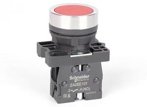 Nuevo y original Schneiders XA2 Series Botón pulsador completo XA2EA41 XA2EA42 XA2EA45 Botón de plástico plano de retorno de resorte rojo - Product Image 3