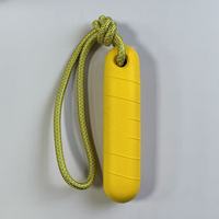 Jouet à mâcher pour chien en mousse EVA durable LY, pour l'extérieur, la plage, la baignade, avec corde, écologique, interactif, imperméable, 22 cm, corps solide